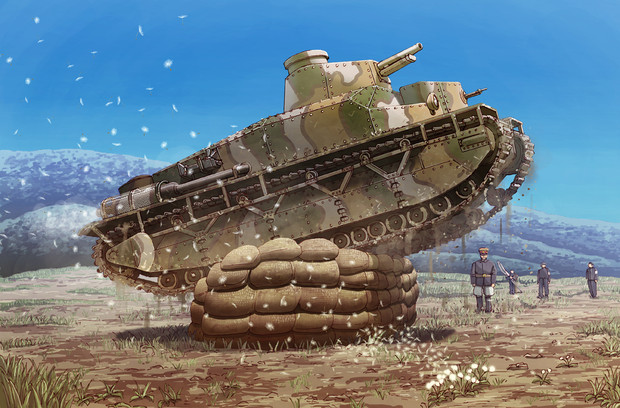 国産戦車への歩み エアラ さんのイラスト ニコニコ静画 イラスト