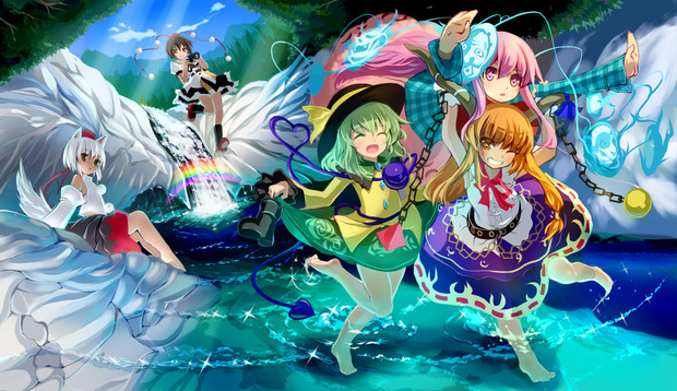 川遊び ニコニコ静画 イラスト