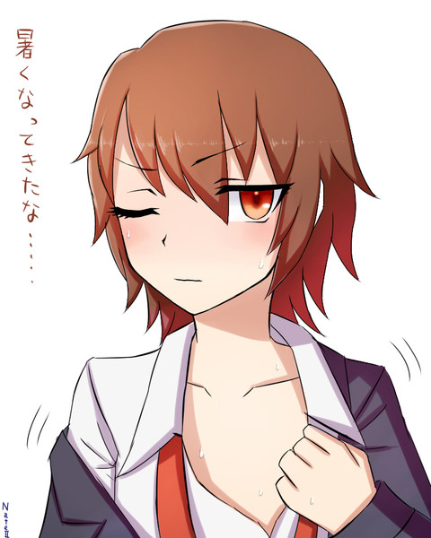 ブレザーが暑い若葉ちゃん ネイト二世 さんのイラスト ニコニコ静画 イラスト
