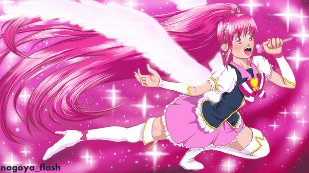 フリー使用可 プリキュア絵１ Nagoya Flash さんのイラスト ニコニコ静画 イラスト