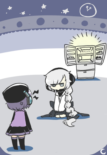 冷蔵庫の中身はどこいった Arakithi 座敷童 さんのイラスト ニコニコ静画 イラスト