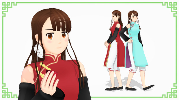 Mmd Apヘタリア 香娘さん Suz5式 Suz5 さんのイラスト ニコニコ静画 イラスト
