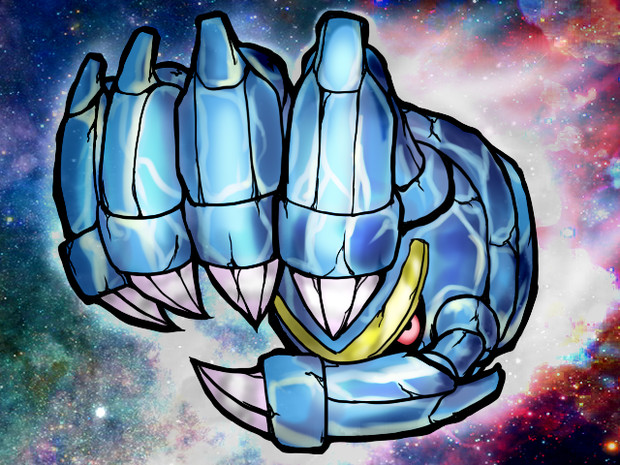 メガメタグロスのコメットパンチ ふうりん さんのイラスト ニコニコ静画 イラスト
