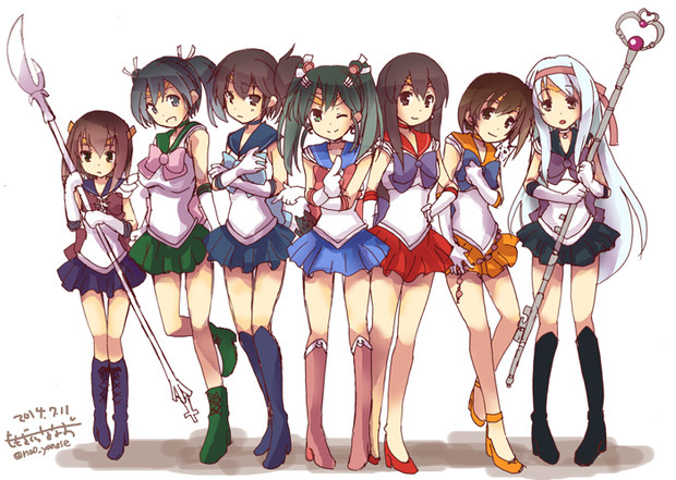 セーラー服美少女空母 Nanao さんのイラスト ニコニコ静画 イラスト
