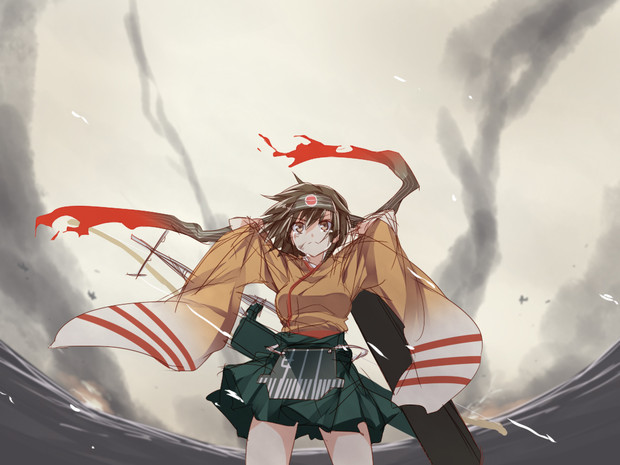 たとえ たとえ最後の一艦になっても Mtu さんのイラスト ニコニコ静画 イラスト