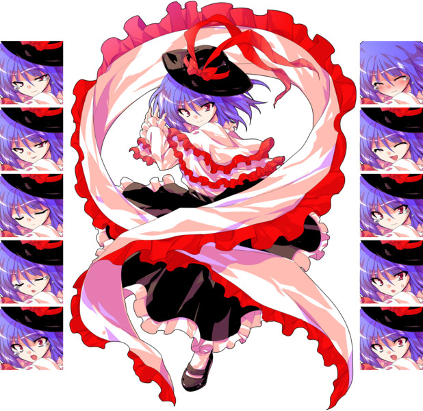 バトルっぽい衣玖さん立ち絵 表情差分 はるか さんのイラスト ニコニコ静画 イラスト