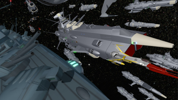 Mmd 連合艦隊 宇宙戦艦ヤマト Rouga Jin さんのイラスト ニコニコ静画 イラスト