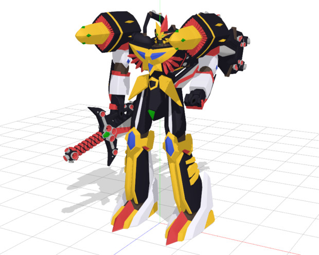 Mmd グルンガスト零式 モデル配布 Aussen さんのイラスト ニコニコ静画 イラスト