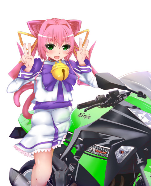 珠瀬壬姫ちゃんとninja250