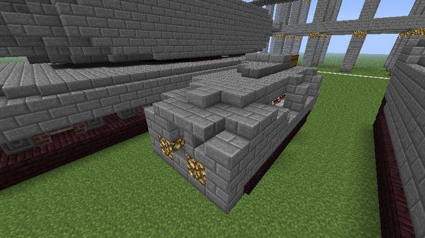 Minecraft 最初期量産型軽駆逐戦車に5型砲載せた スノーホワイト共和国 ケイ さんのイラスト ニコニコ静画 イラスト