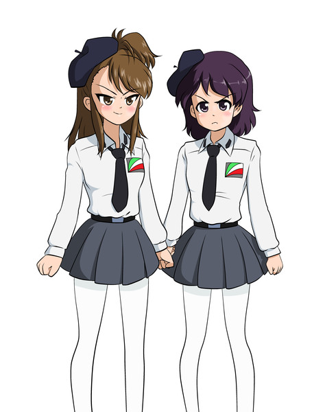 アンツィオ高校のモブ娘さんｗ やむちゃ さんのイラスト ニコニコ静画 イラスト