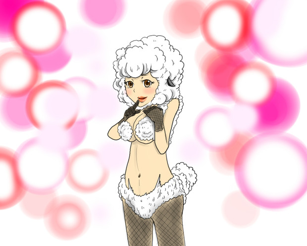 ひつじの擬人化させてみた ニコニコ静画 イラスト