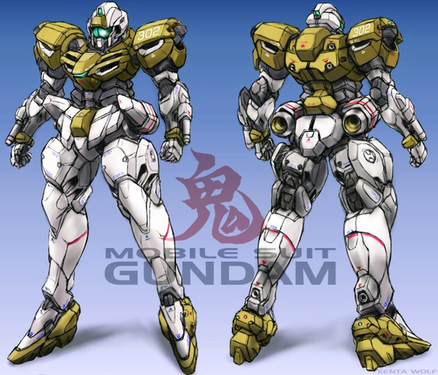 オニガンダム量産機 Kenta Wolf さんのイラスト ニコニコ静画 イラスト