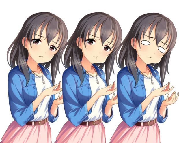 藤原肇 夜桜小町 の立ち絵 を ぷく らせました たこ ゆでだこｐ さんのイラスト ニコニコ静画 イラスト