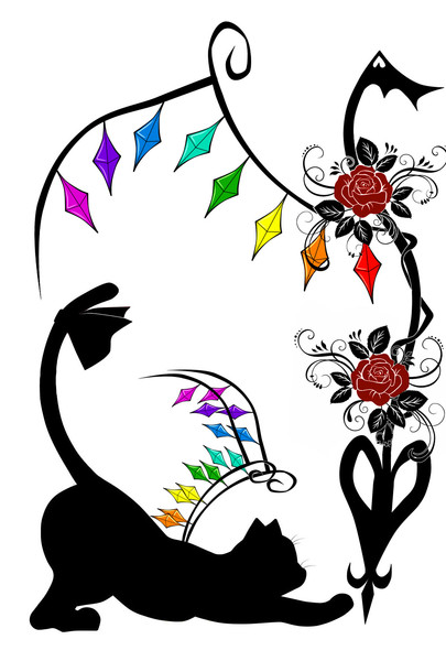 東方猫絵巻 悪魔の妹 花叢 珱華 さんのイラスト ニコニコ静画 イラスト
