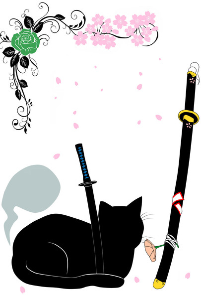 東方猫絵巻 刀と庭師 花叢 珱華 さんのイラスト ニコニコ静画 イラスト