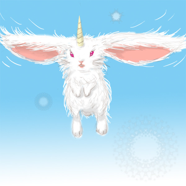 みみとびウサギ または エアラビット Yuusa さんのイラスト ニコニコ静画 イラスト