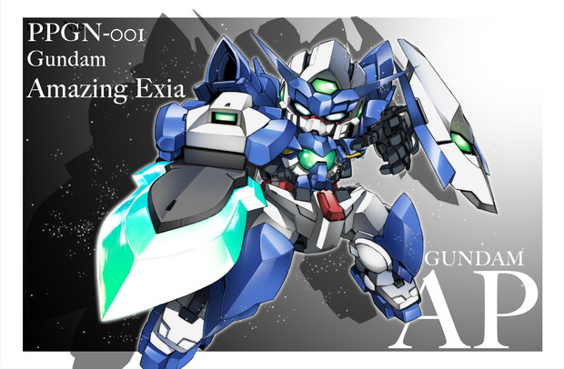 ガンダムap アメイジングエクシア 飯綱 錵 さんのイラスト ニコニコ静画 イラスト