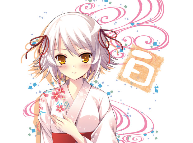 浴衣白ちゃん ある さんのイラスト ニコニコ静画 イラスト