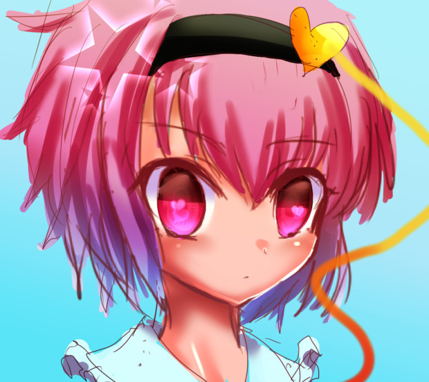 フリーアイコン さとりん もかっぷ さんのイラスト ニコニコ静画 イラスト