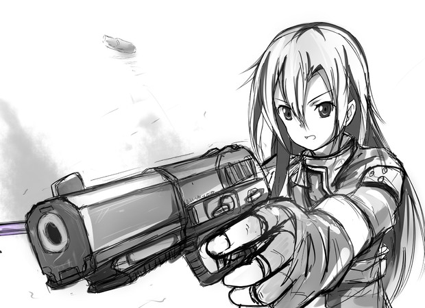 Ggo編 キリトくん Kaki さんのイラスト ニコニコ静画 イラスト