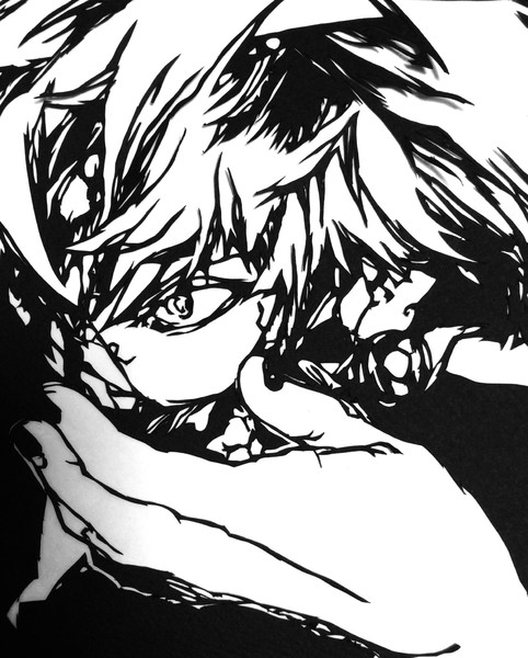 切り絵 東京喰種 ぱふぇ さんのイラスト ニコニコ静画 イラスト