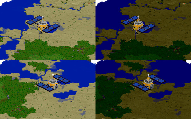 Minecraft 探査機 はやぶさ Mcmap レゴブロック風 Bre K さんのイラスト ニコニコ静画 イラスト