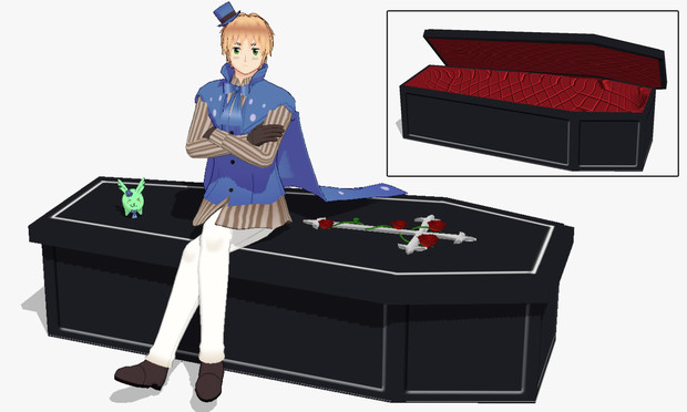 Mmd 棺桶 わにあういる さんのイラスト ニコニコ静画 イラスト