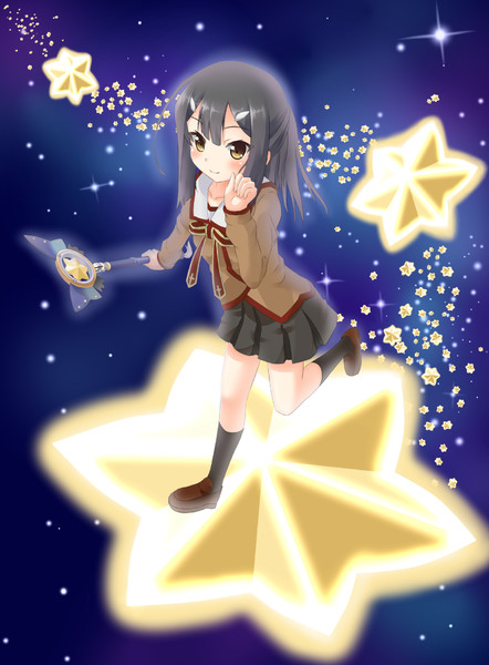 夜空を駆ける美遊 かおん さんのイラスト ニコニコ静画 イラスト