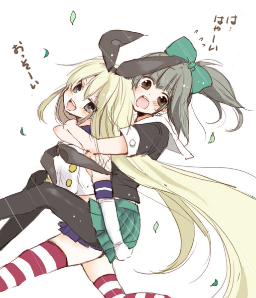 遅い夕張ちゃんと 速い島風ちゃん ミト 狼の皮をかぶった羊姫連載中 さんのイラスト ニコニコ静画 イラスト