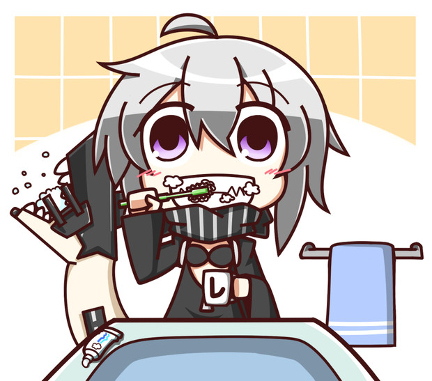 歯磨きポスター ニコニコ静画 イラスト