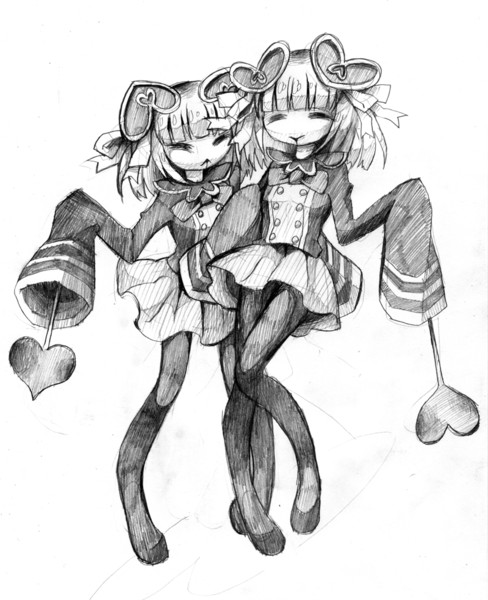 双子ちゃん / raidoro さんのイラスト - ニコニコ静画(イラスト)