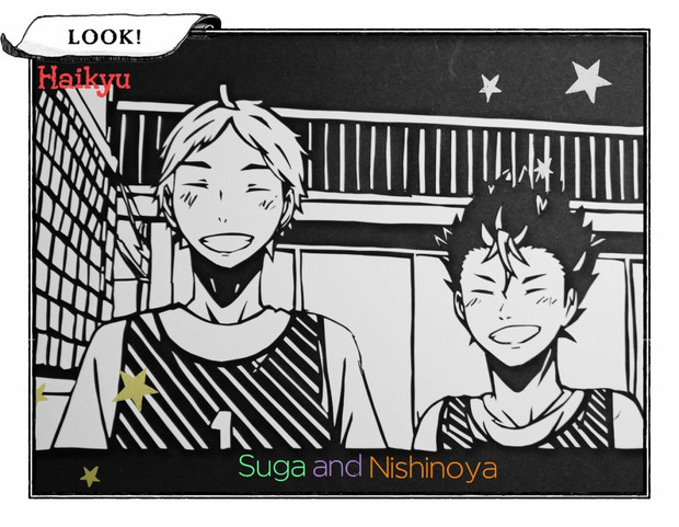 切り絵 ハイキュー スガノヤ 豆丸 さんのイラスト ニコニコ静画 イラスト