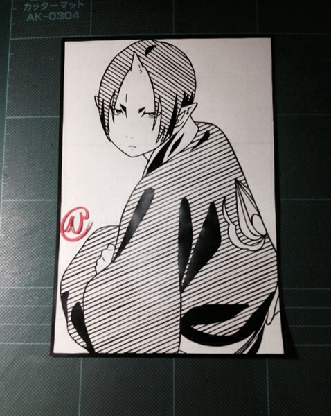 切り絵 鬼灯の冷徹 ひろ さんのイラスト ニコニコ静画 イラスト