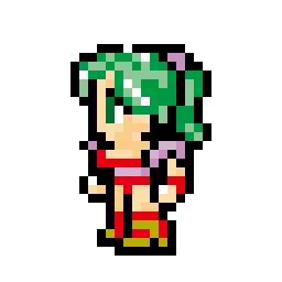 FF６ ティナ ドット絵