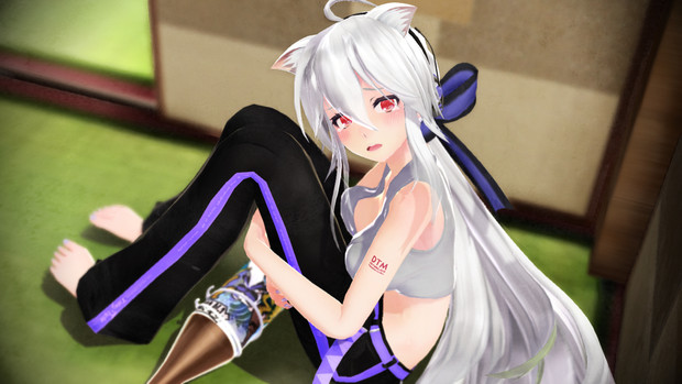部屋の隅で体育座り が世界一似合う女 博文 さんのイラスト ニコニコ静画 イラスト