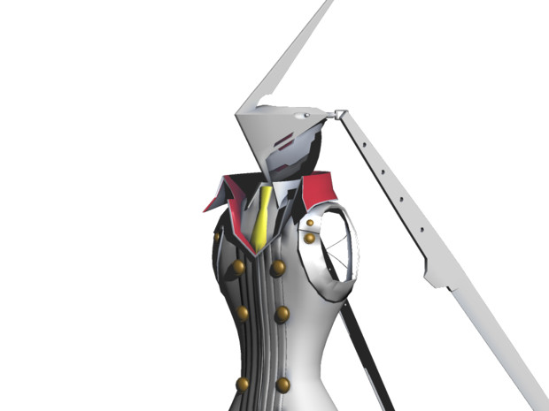 Mmd用 P4 伊邪那岐大神 製作進捗 紫の君 さんのイラスト ニコニコ静画 イラスト