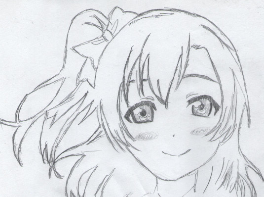 穂乃果を描いてみた ラブライブ ユー さんのイラスト ニコニコ静画 イラスト