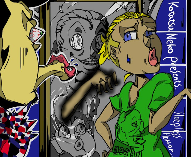 怪談イベント用 ホラーイラスト