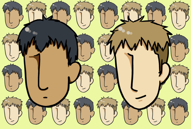 馬面と面長の描き分けをしてみた 雷音 さんのイラスト ニコニコ静画 イラスト