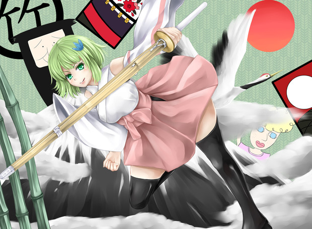 バンブーソード ガール ダイチ さんのイラスト ニコニコ静画 イラスト