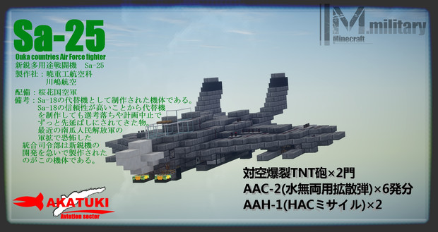 [航空機開発計画]Sa-25多用途戦闘機