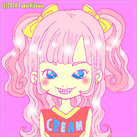 フリーアイコン ピンクなチアガールの女の子 じをわ さんのイラスト ニコニコ静画 イラスト