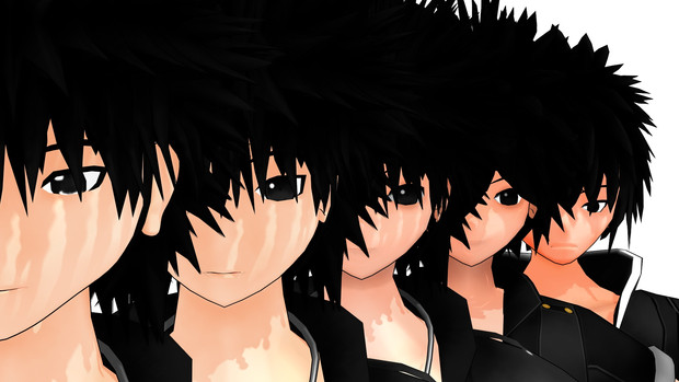 うちのつんつん頭を過去のものから並べてみた 羅剣 満像p さんのイラスト ニコニコ静画 イラスト