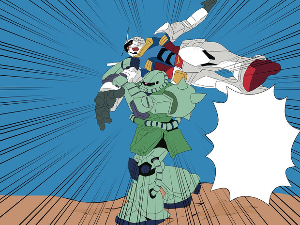 ガンダム 窮地に立つ ａパート 洗 さんのイラスト ニコニコ静画 イラスト