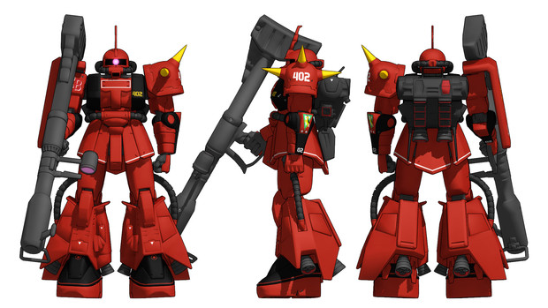 Ms 06r 2 ジョニー ライデン少佐機 Ver 1 01 Zakoneko ガンダム系 さんのイラスト ニコニコ静画 イラスト