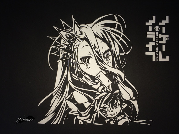 切り絵 ノーゲームノーライフ Gumio さんのイラスト ニコニコ静画 イラスト