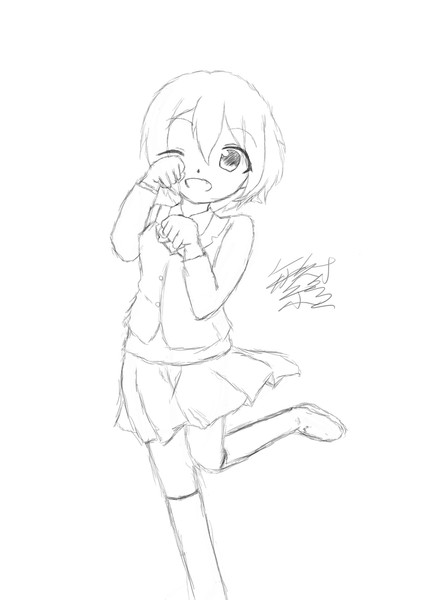 一ミリもラブライブ知らないが雰囲気で描いてみた 繁オクラ さんのイラスト ニコニコ静画 イラスト