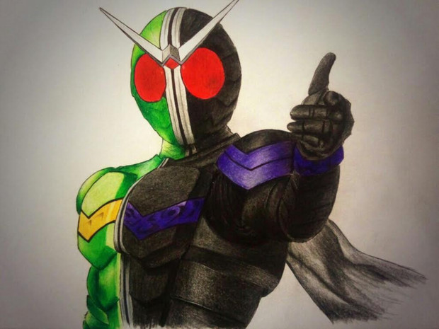 仮面ライダーｗ描いてみた でえすけ さんのイラスト ニコニコ静画 イラスト