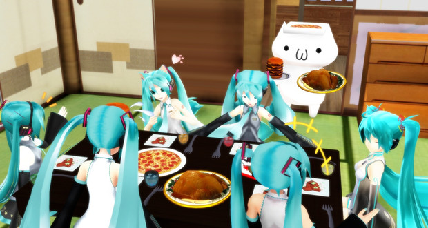 お食事会 パリム さんのイラスト ニコニコ静画 イラスト